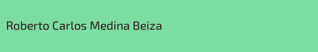 Roberto Carlos Medina Beiza